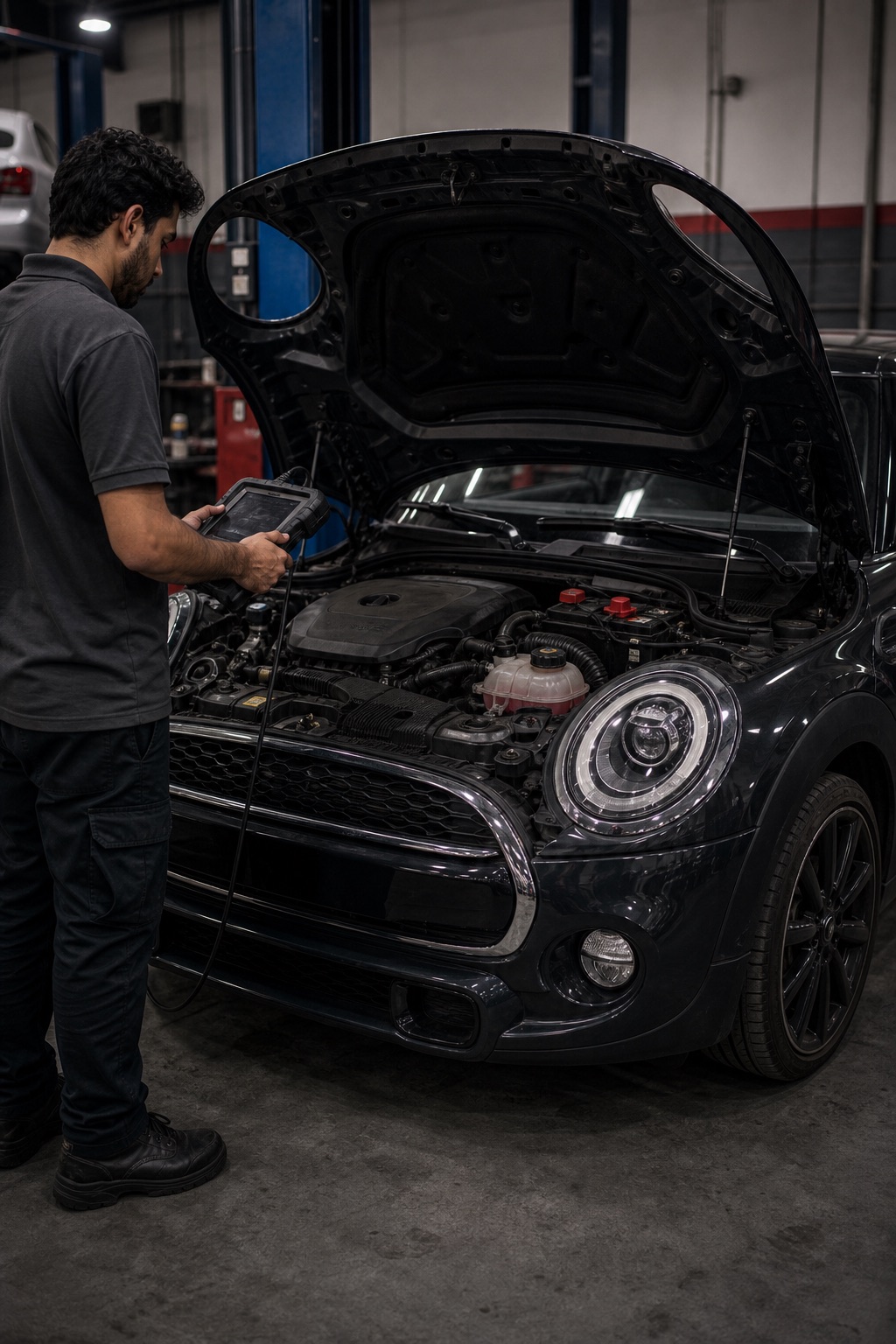 MINI overheating and battery check